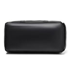 Premium Leather Weekender Duffel Bag