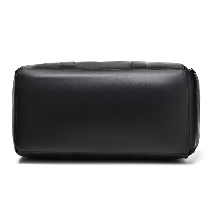 Premium Leather Weekender Duffel Bag