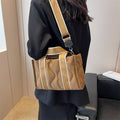 Women's practical shoulder bag with structured details-https://detail.1688.com/offer/700477658741.html-Calm Wears-Braun-nothing-Calm Wears