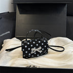 WoElegant Polka Dot Handheld Satchel Bag