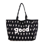WoCasual Graphic Print Tote Bag