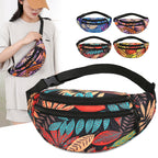 Floral Print Utility Fanny Pack