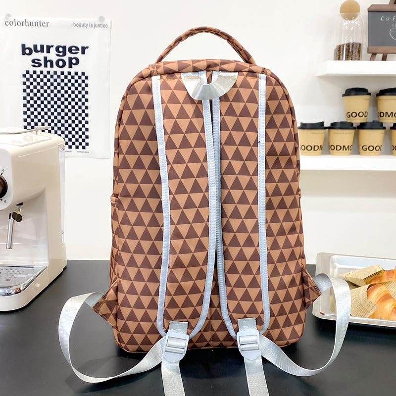 Backpack with Unique Shark Motif