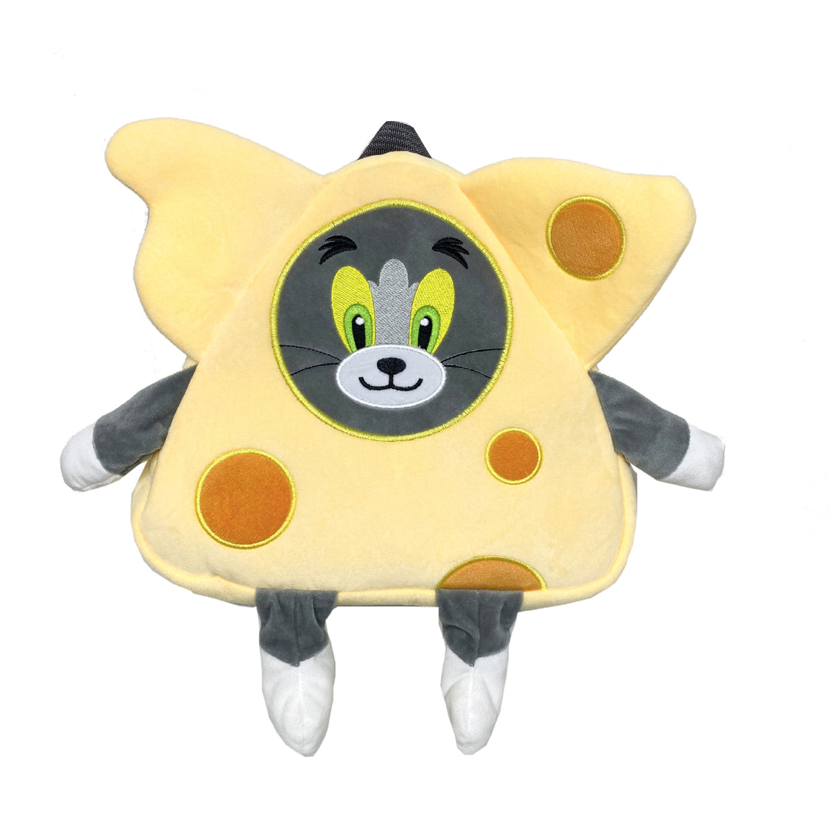Plush Backpack in Cheese Design