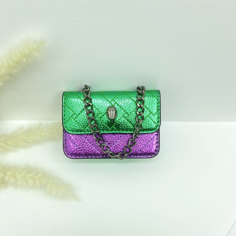 Women's mini glove bag with braided chain strap-https://detail.1688.com/offer/914810187828.html-Calm Wears-Green-nothing-Calm Wears