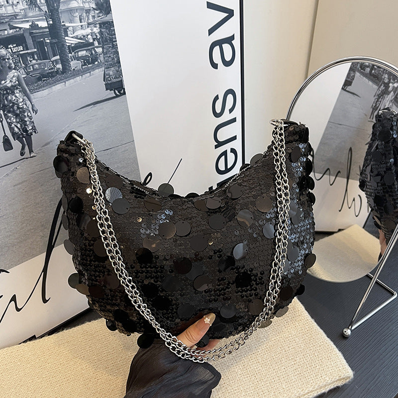 WoSequin Embellished Evening Handbag