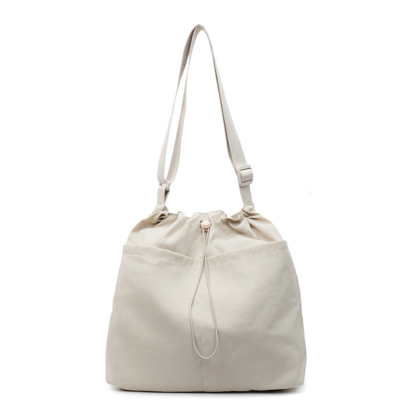 Adjustable Drawstring Shoulder Bag Calm Wears