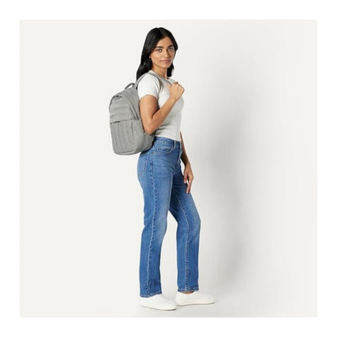 Comfortable backpack with ergonomic design and versatile compartments-https://detail.1688.com/offer/1040719481770.html-Calm Wears-Gray-10*5*15 inch-Calm Wears