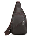 Premium Leather Sling Backpack