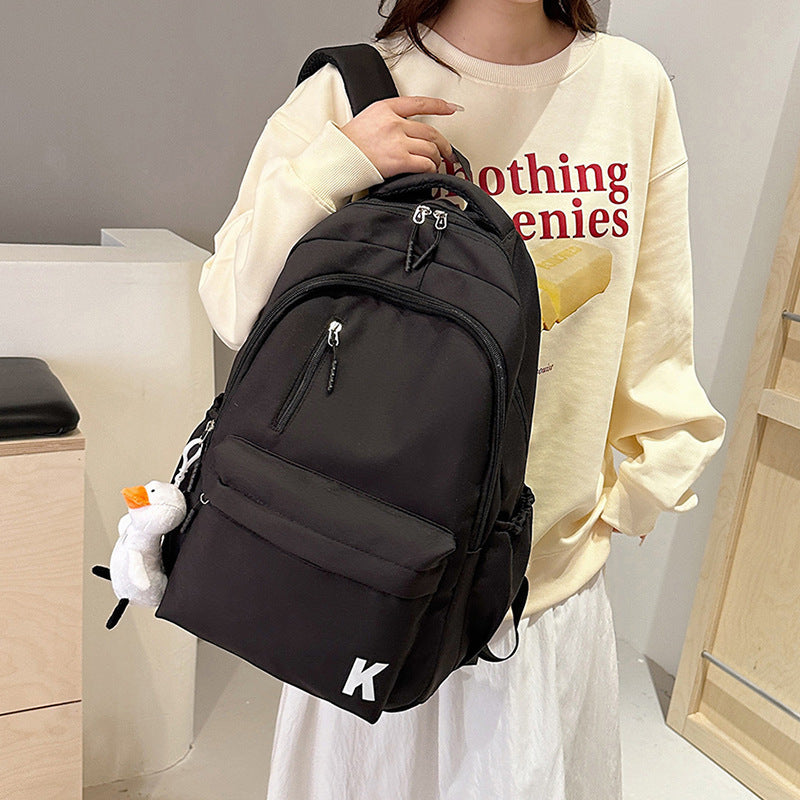 Multifunctional leisure backpack with practical storage