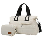 Versatile Quilted Travel Duffel Bag