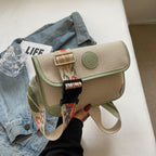 Floral Embroidered Messenger Bag