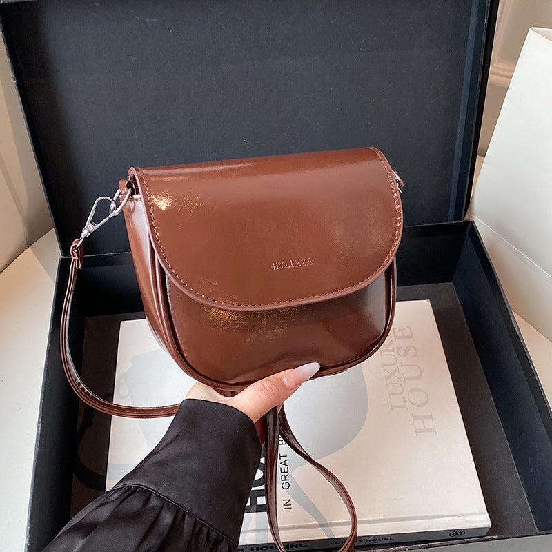 WoMinimalist Faux Leather Crossbody Bag
