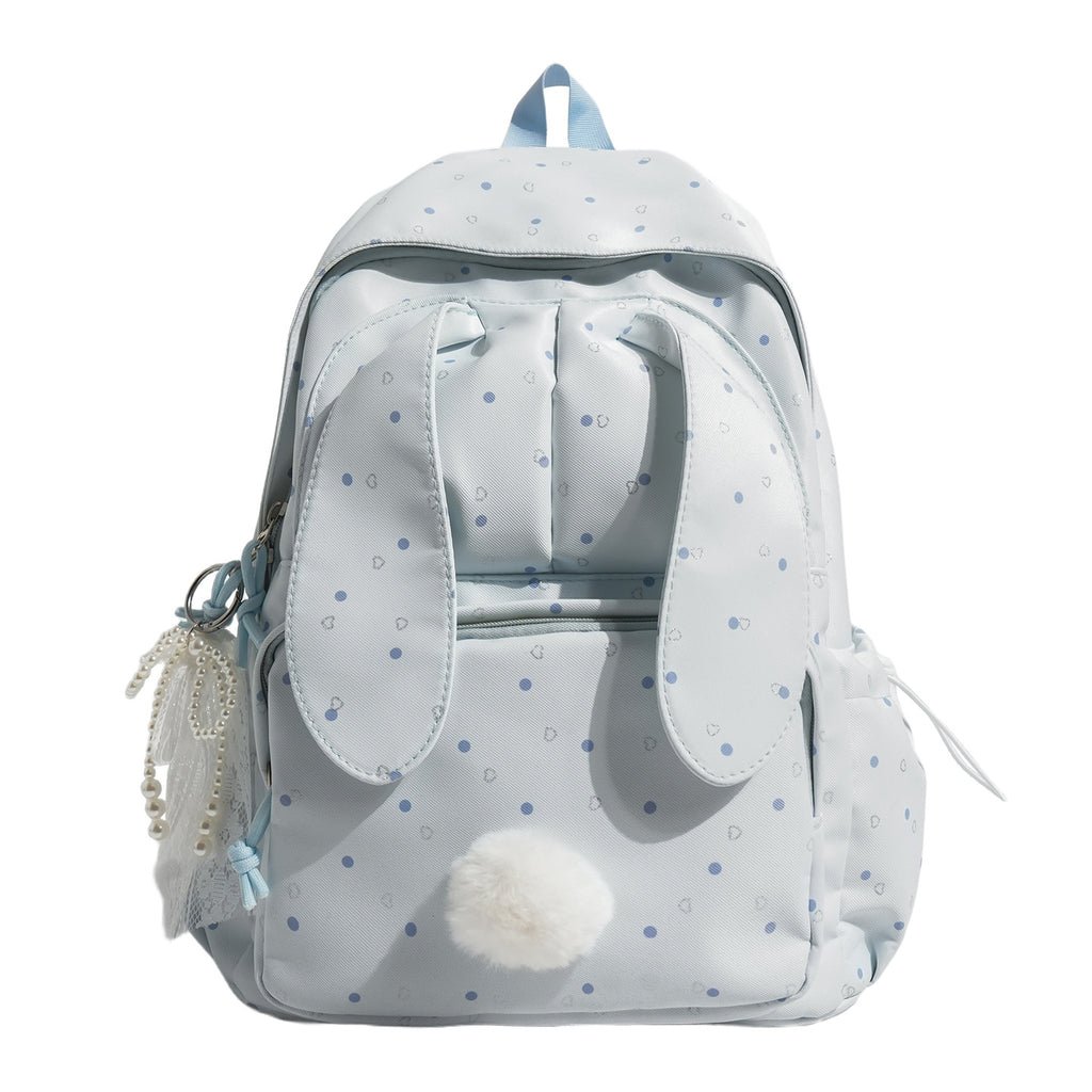 Kids' Cute Bunny-Design School Backpack