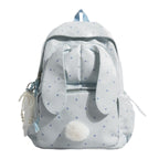 Kids' Cute Bunny-Design School Backpack