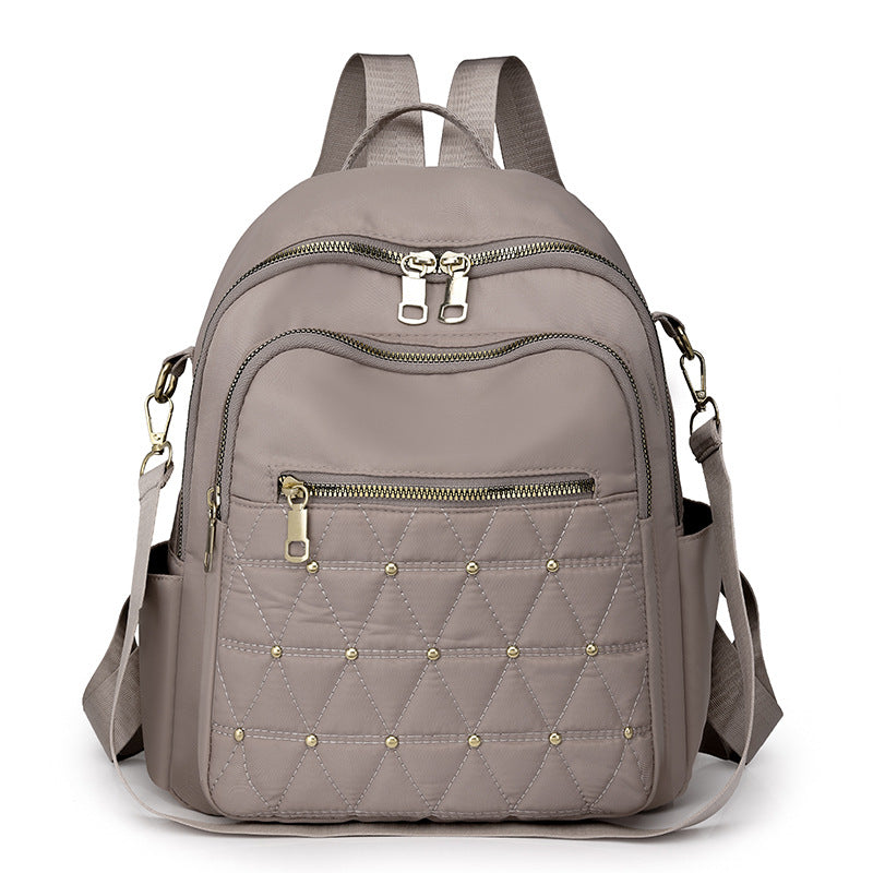 Chic Quilted Backpack