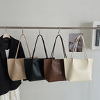 Ladies elegant Glamour Tote-Bag made of high-quality leather-https://detail.1688.com/offer/1027108156154.html-Calm Wears-Black-Size: without pendant-Calm Wears