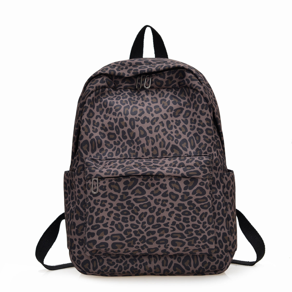 Stylish Backpack in Leopard Print