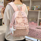 Stylish Polka Dot Pattern Backpack