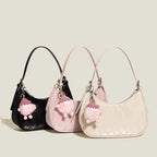 Stylish Quilted Hobo Bag