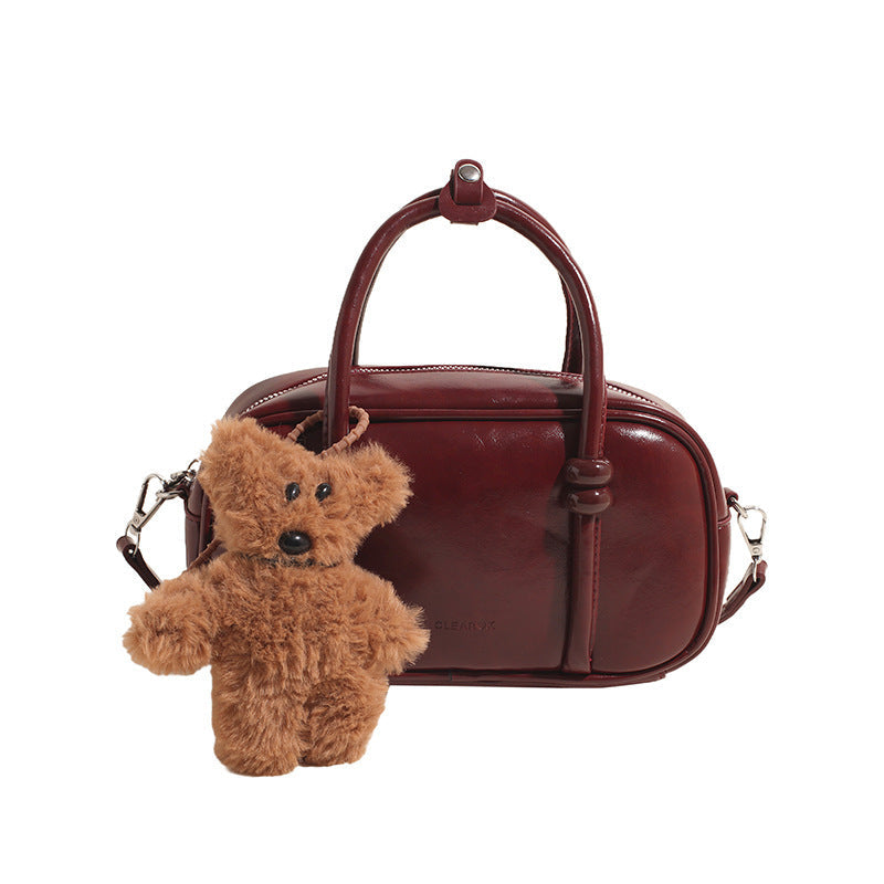 Women's Mini Handbag with Charming Bear Pendant-https://detail.1688.com/offer/986223127655.html-Calm Wears-Rot-Size: with tag-Calm Wears
