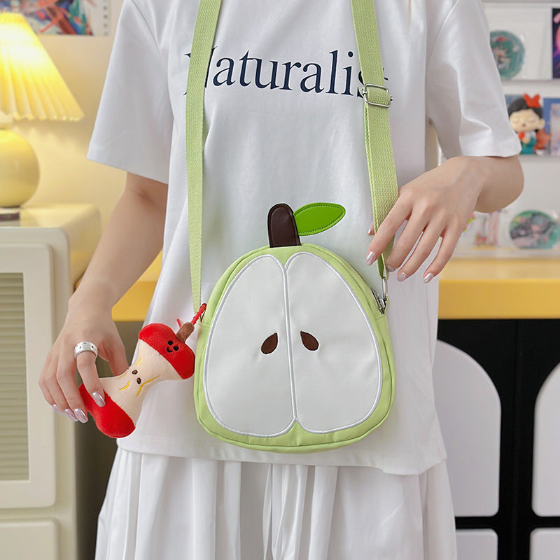 Funny Crossbody Bag in Apple Design