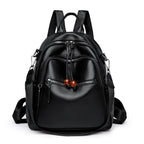 Premium Leather Travel Backpack