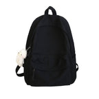 Casual Plush-Toy Accessory Backpack