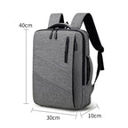 Functional Slim Laptop Backpack Calm Wears