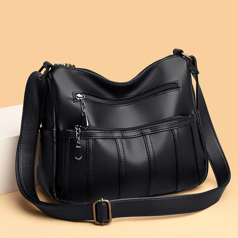 Elegant Textured Shoulder Bag
