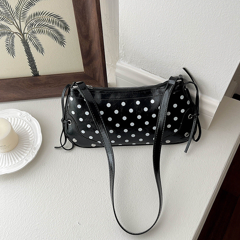 WoPolka Dot Pattern Mini Handbag