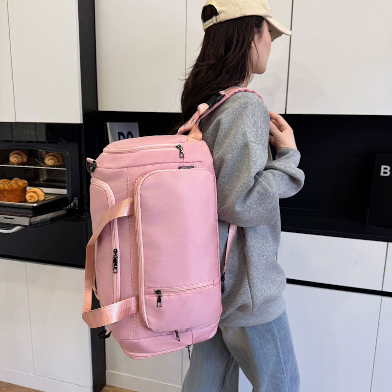 Multi-Pocket Colorful Travel Duffel Bag