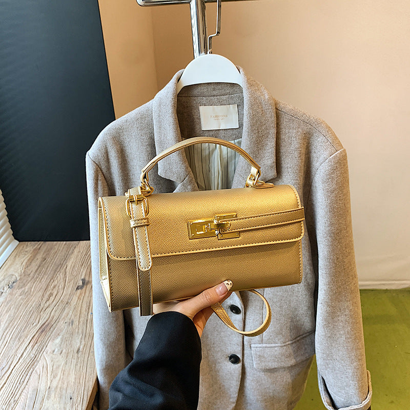 Women's Designer Shoulder Bag with Luxurious Chain Closure-https://detail.1688.com/offer/987310615935.html-Calm Wears-Gold-nothing-Calm Wears