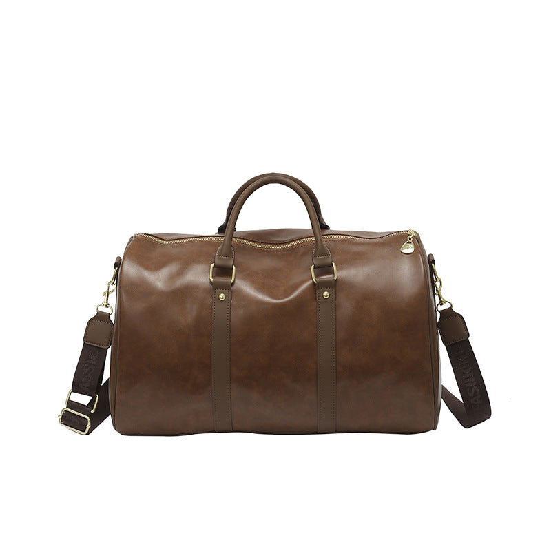 Premium Leather Travel Duffle Bag Calm Wears
