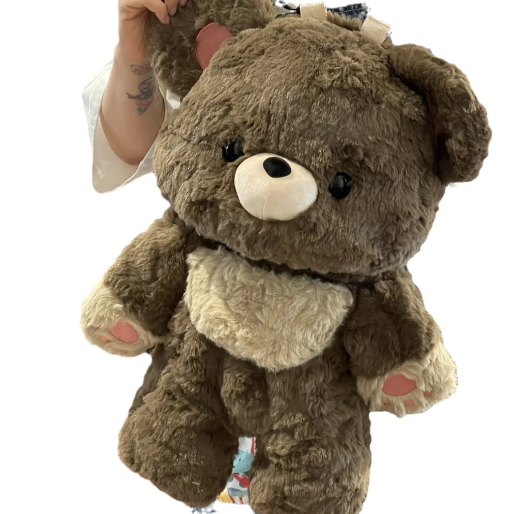 Plush Bear Backpack with Child-Friendly Design