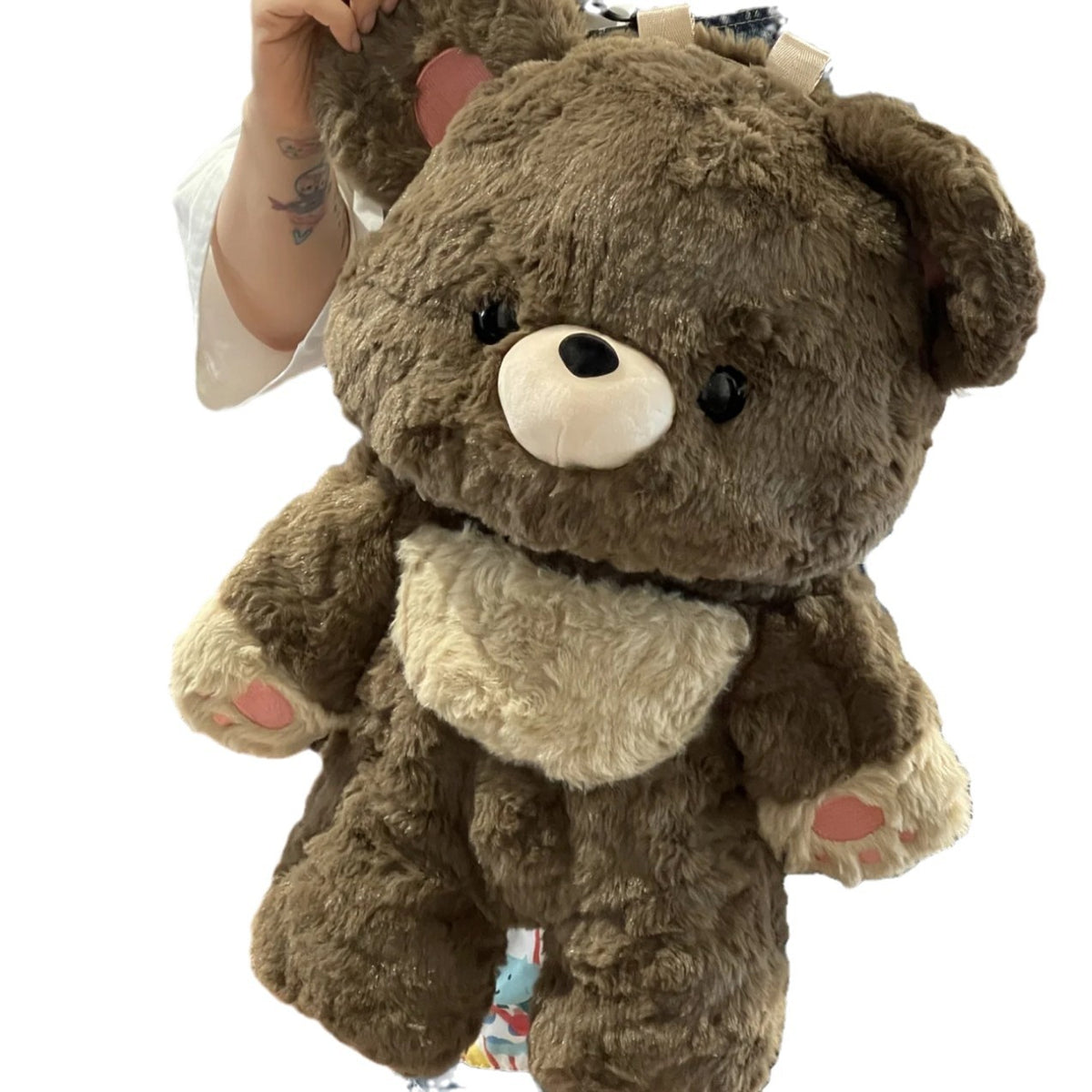 Plush Bear Backpack with Child-Friendly Design
