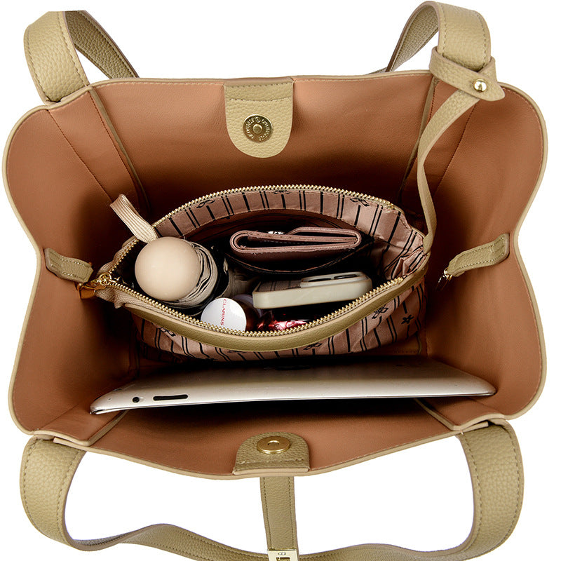 Elegant Structured Shoulder Tote