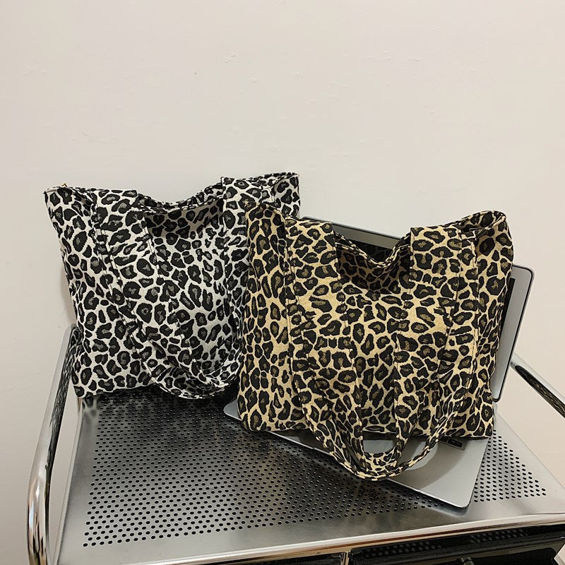 Stylish Animal Print Tote Bag