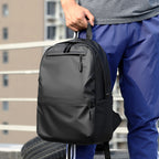 More robust and versatile backpack made of water-repellent material