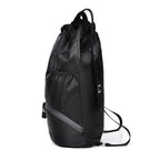 Sports Mesh Drawstring Backpack
