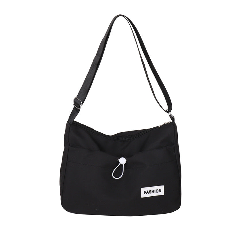 Versatile Soft Fabric Shoulder Bag