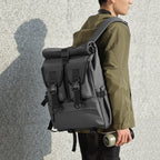 Versatile High-Capacity Roll-Top Backpack