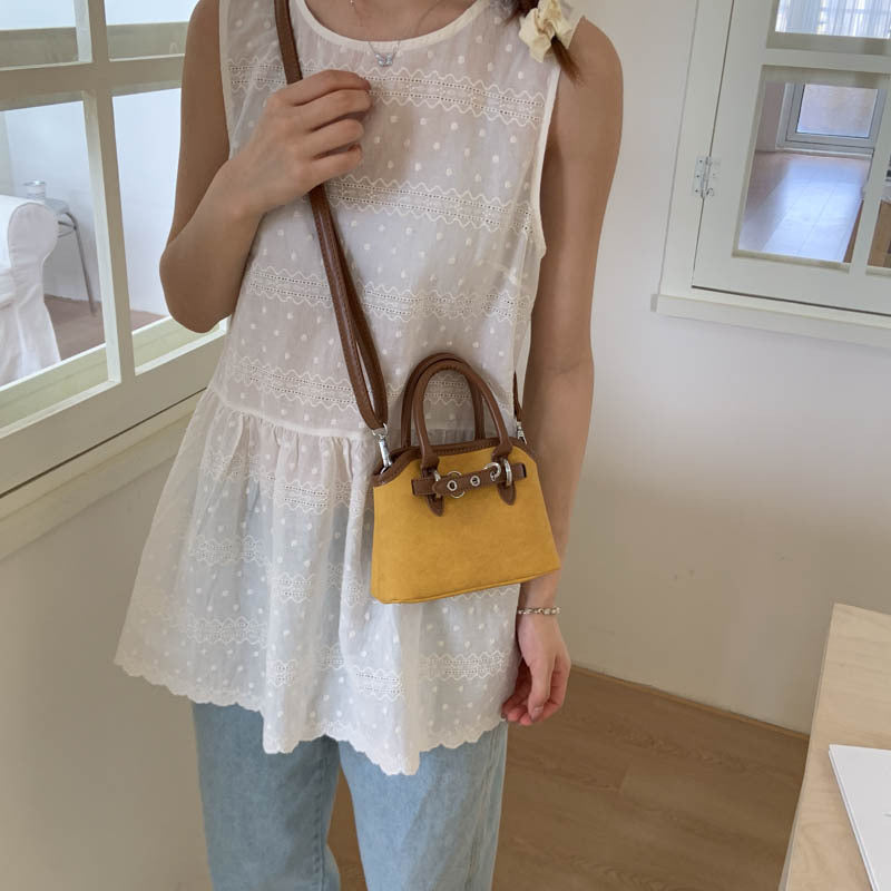Women's mini bag with adjustable shoulder strap