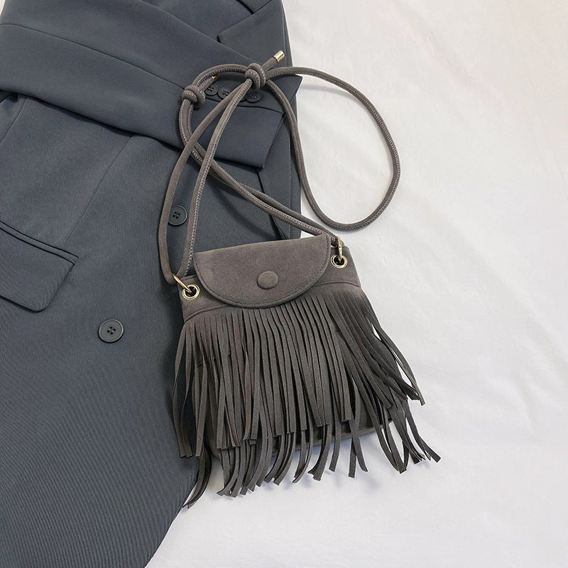 Bohemian Fringe Crossbody Bag