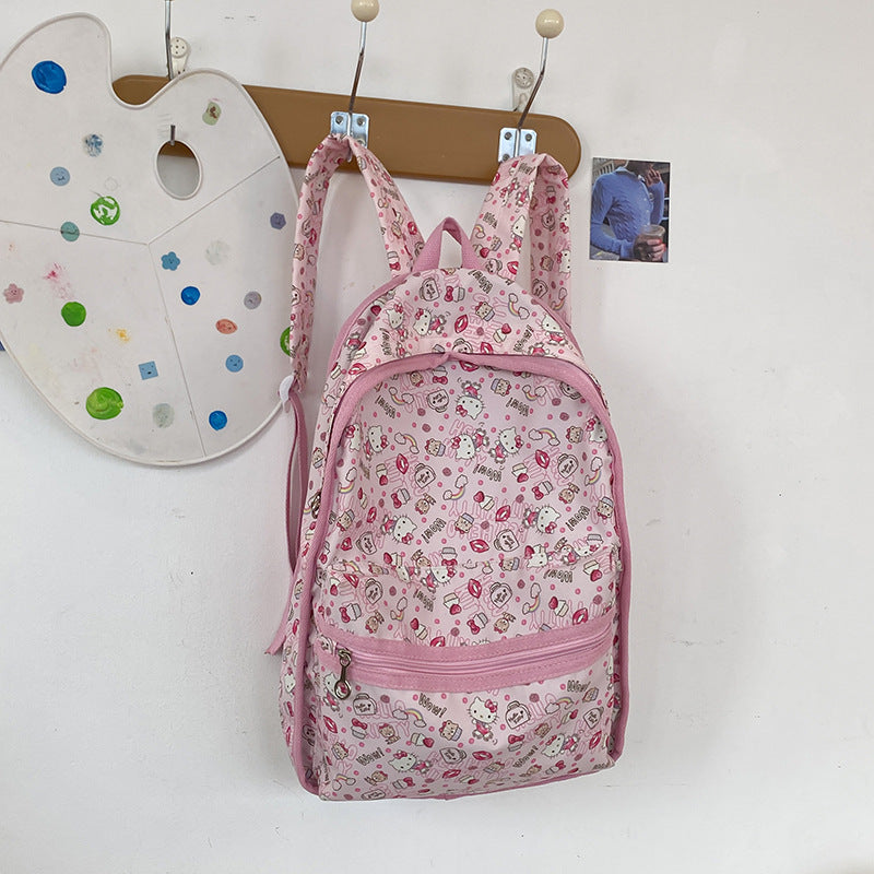 Backpack with Fun Character Design