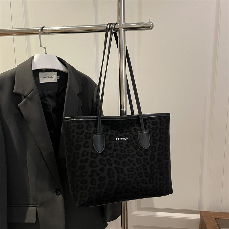 Women's elegant tote bag with stylish leopard print-https://detail.1688.com/offer/1034712214399.html-Calm Wears-Black-nothing-Calm Wears