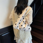 Embroidered Canvas Tote Bag