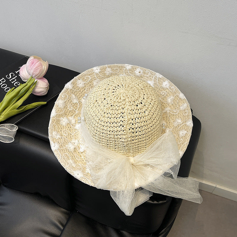 Elegant Straw Sun Hat