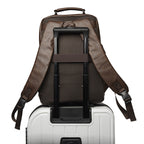 Stylish Multi-Purpose Leather Backpack Calm Wears