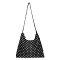 Stylish Polka Dot Hobo Bag